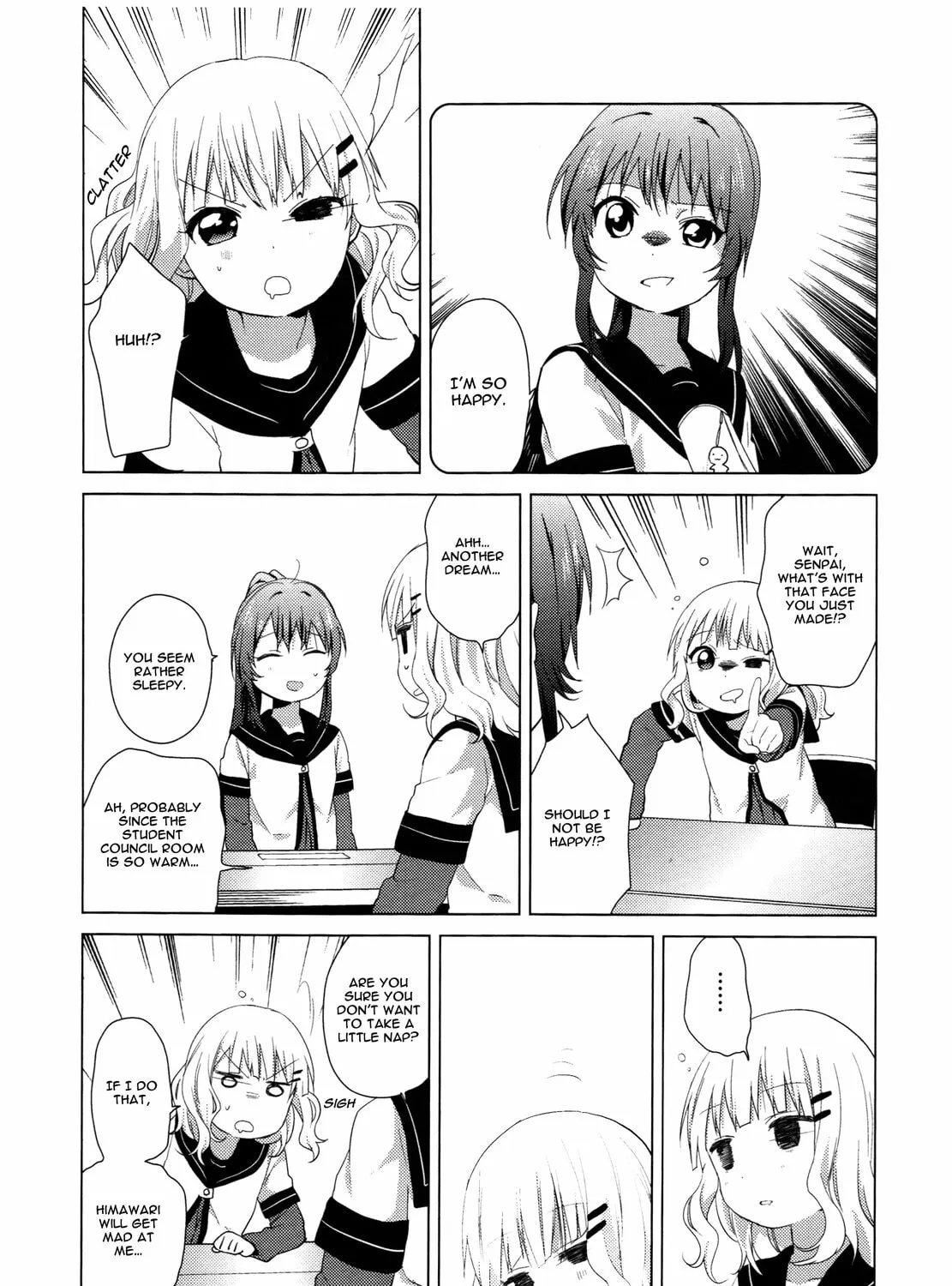 Read Yuruyuri (Colored) chapter 61.8 image 8 on Lezhin