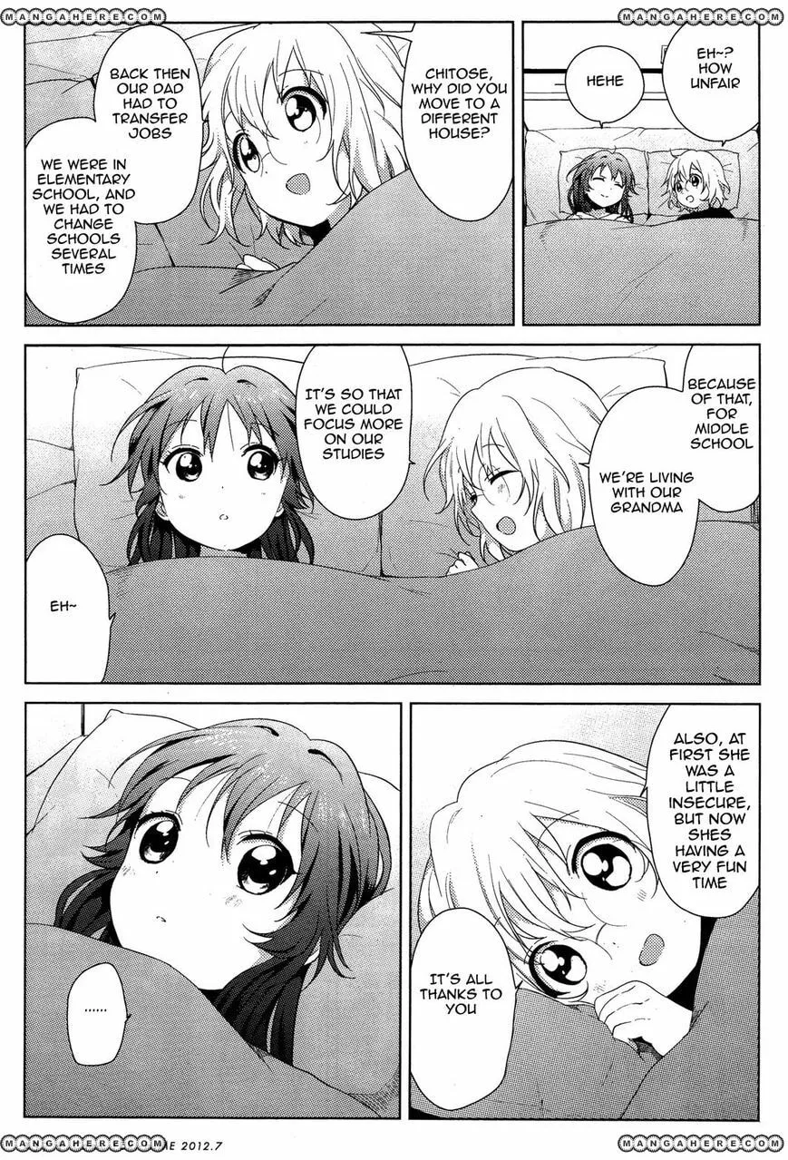 Read Yuruyuri (Colored) chapter 61 image 4 on Lezhin