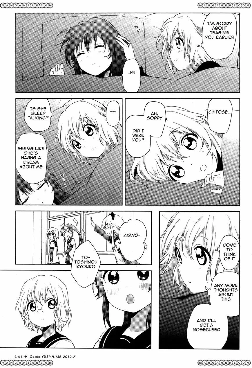 Read Yuruyuri (Colored) chapter 61 image 8 on Lezhin
