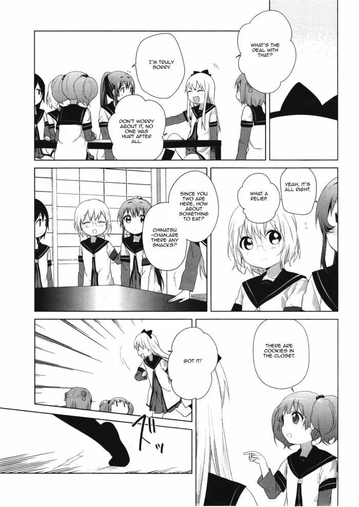 Read Yuruyuri (Colored) chapter 64 image 10 on Lezhin
