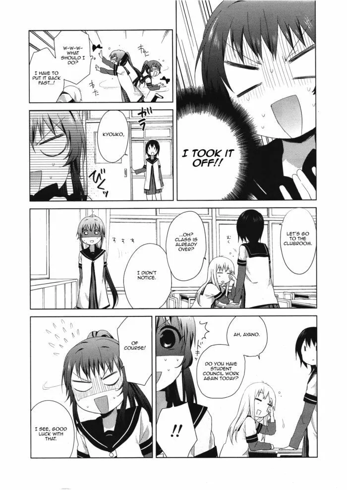 Read Yuruyuri (Colored) chapter 64 image 3 on Lezhin