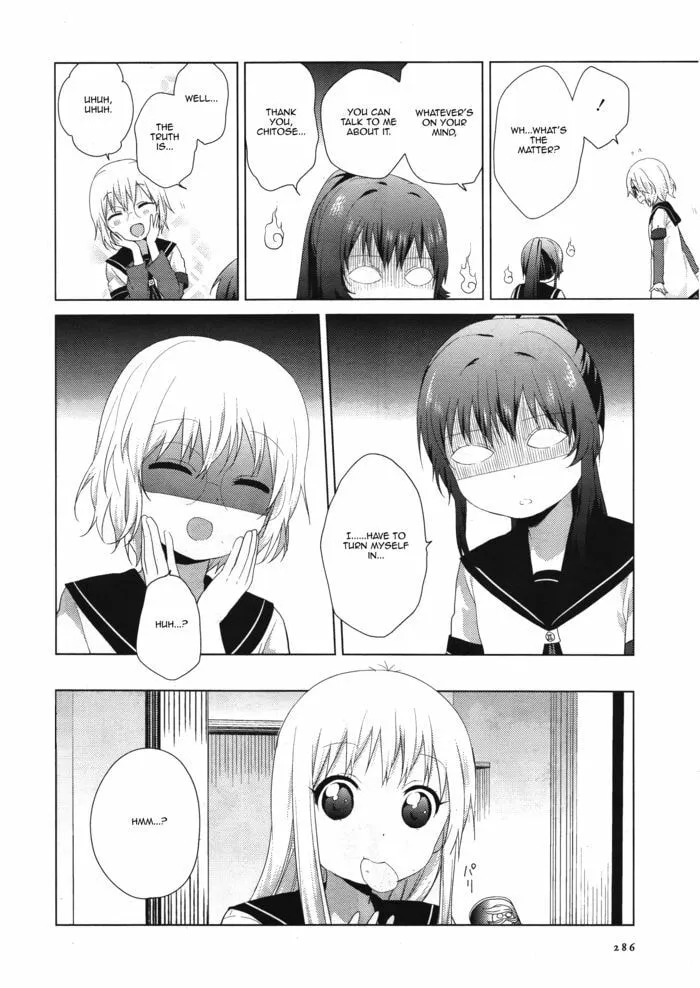 Read Yuruyuri (Colored) chapter 64 image 5 on Lezhin
