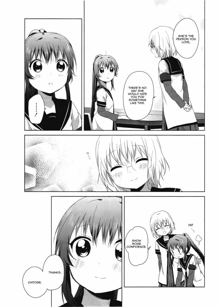 Read Yuruyuri (Colored) chapter 64 image 8 on Lezhin