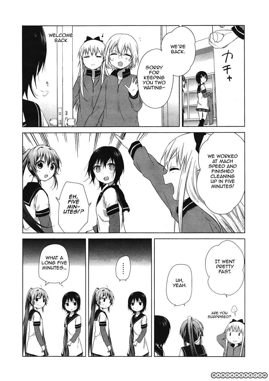 Read Yuruyuri (Colored) chapter 67 image 11 on Lezhin