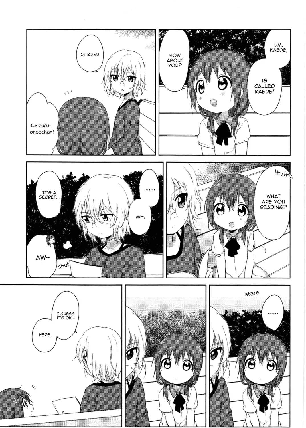 Read Yuruyuri (Colored) chapter 70.3 image 8 on Lezhin