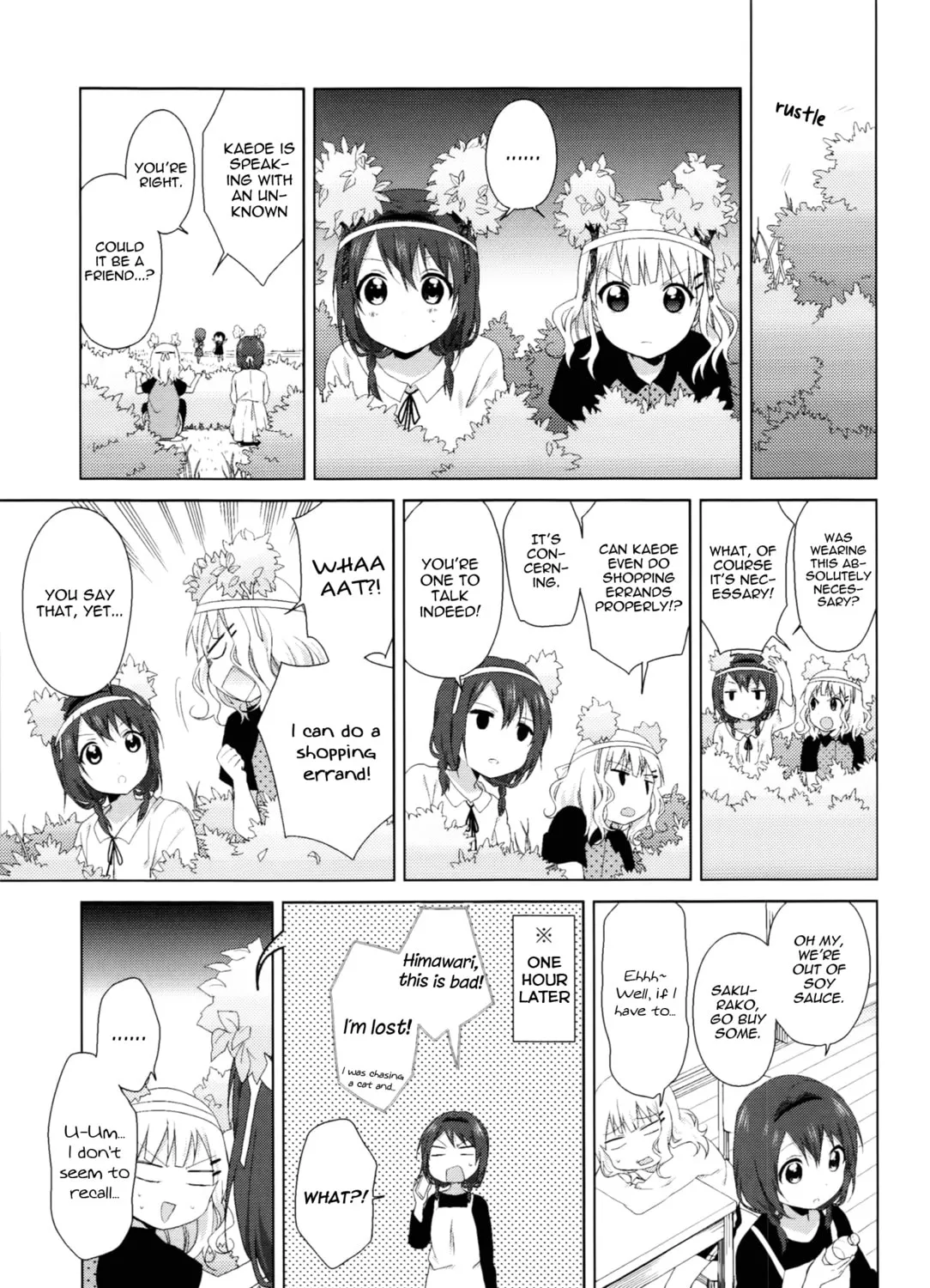 Read Yuruyuri (Colored) chapter 70.7 image 8 on Lezhin