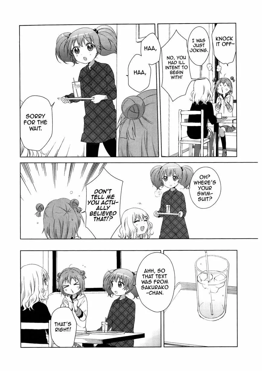 Read Yuruyuri (Colored) chapter 72 image 7 on Lezhin