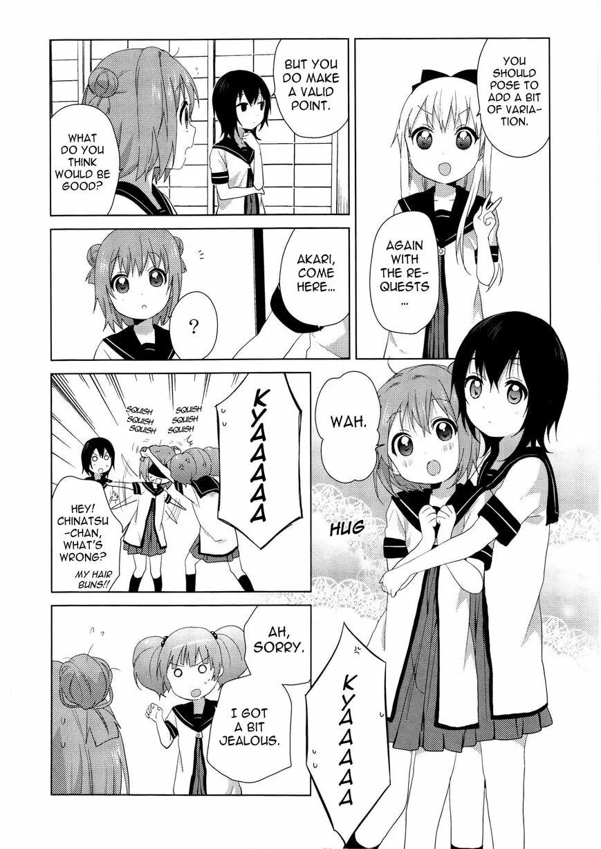Read Yuruyuri (Colored) chapter 74 image 7 on Lezhin