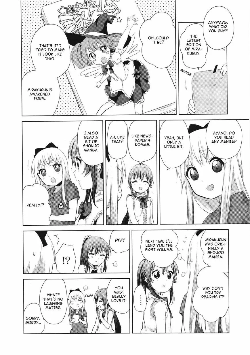 Read Yuruyuri (Colored) chapter 75 image 6 on Lezhin