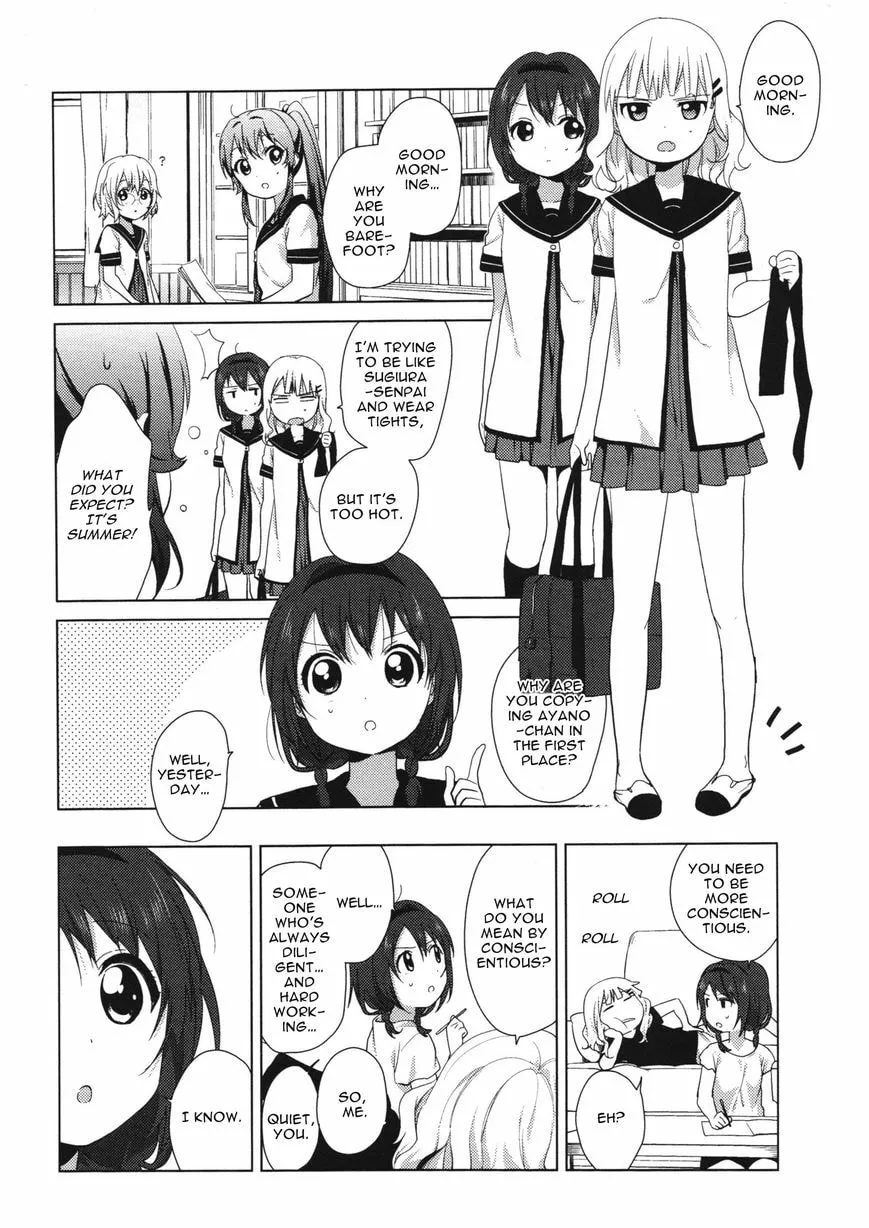 Read Yuruyuri (Colored) chapter 76 image 2 on Lezhin