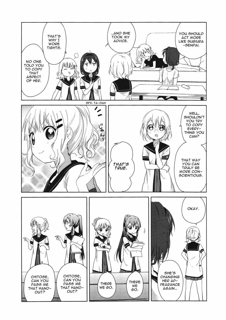 Read Yuruyuri (Colored) chapter 76 image 3 on Lezhin