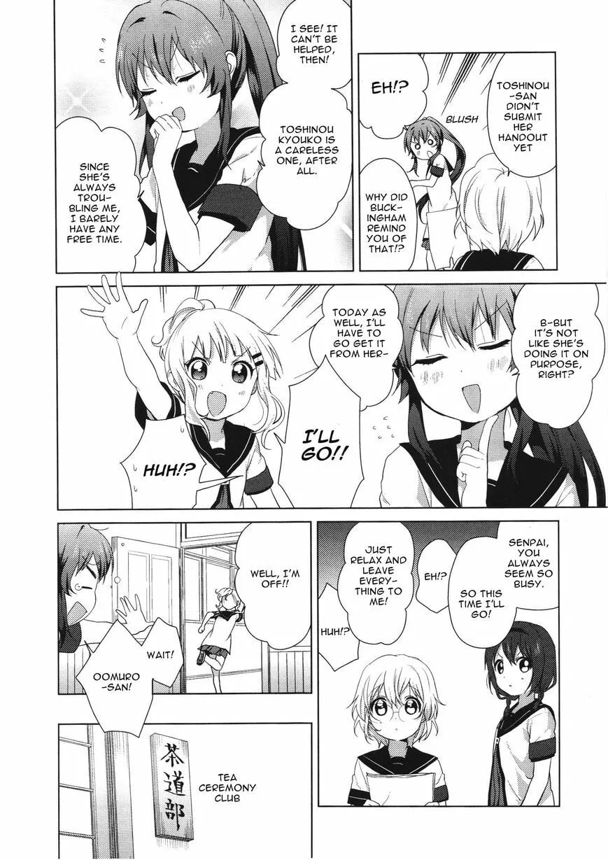 Read Yuruyuri (Colored) chapter 76 image 6 on Lezhin