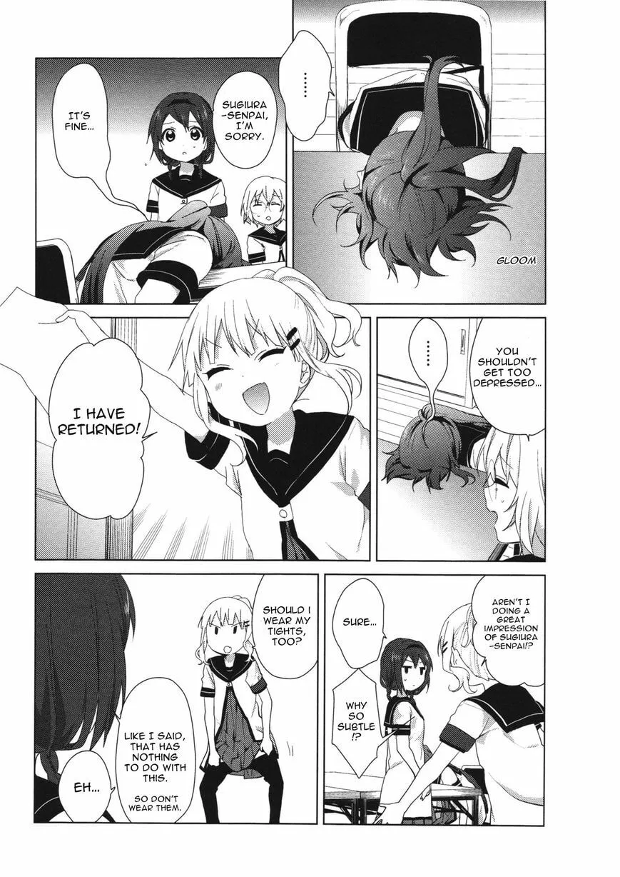 Read Yuruyuri (Colored) chapter 76 image 8 on Lezhin