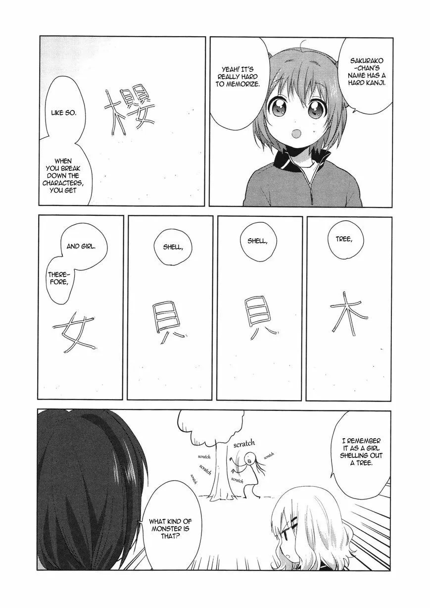 Read Yuruyuri (Colored) chapter 77 image 12 on Lezhin