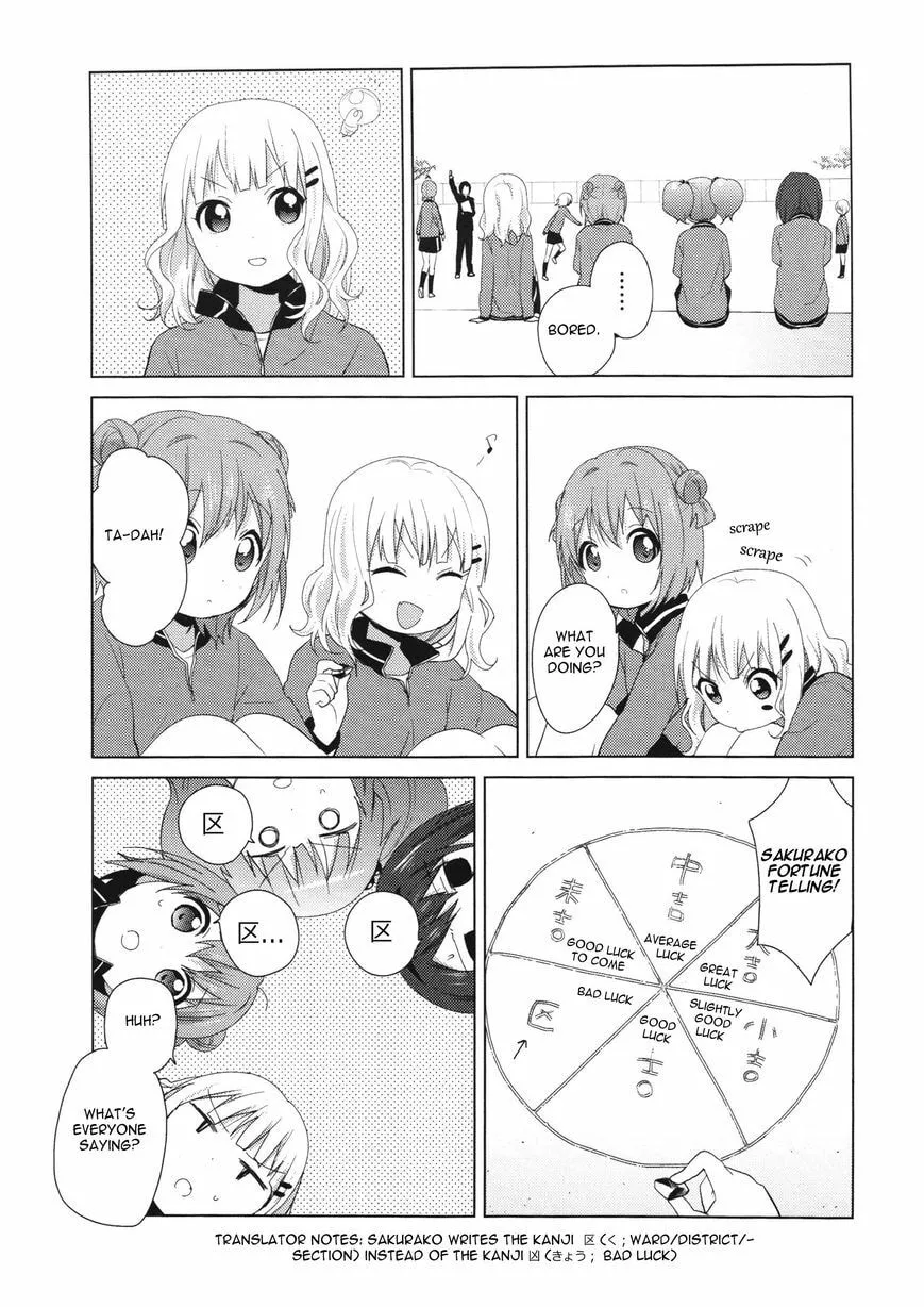 Read Yuruyuri (Colored) chapter 77 image 3 on Lezhin