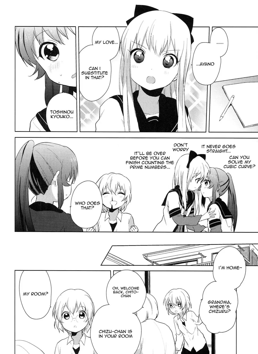 Read Yuruyuri (Colored) chapter 8.1 image 18 on Lezhin