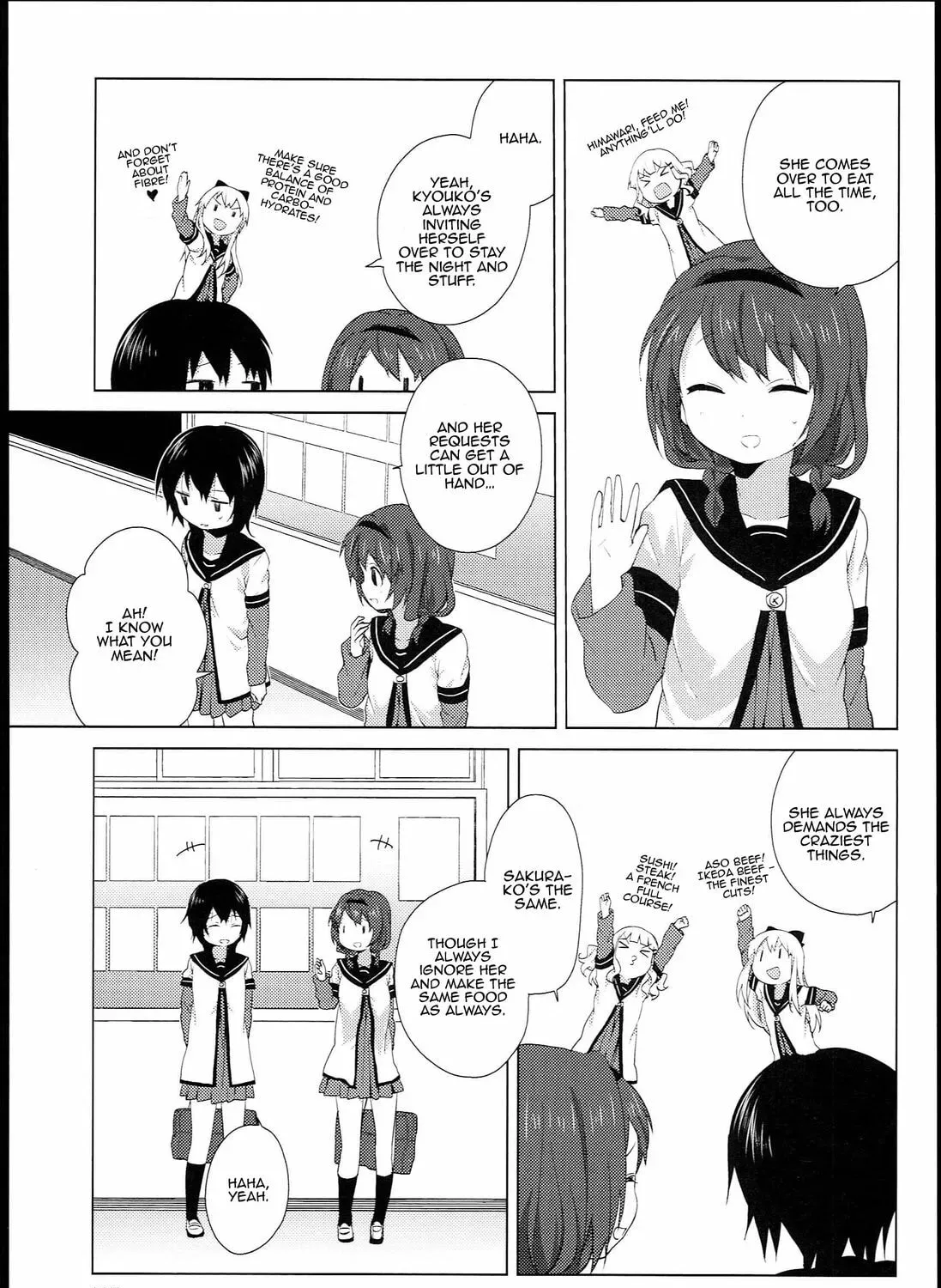 Read Yuruyuri (Colored) chapter 8.2 image 8 on Lezhin