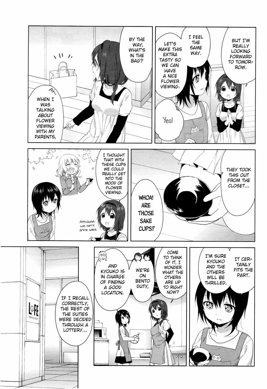 Read Yuruyuri (Colored) chapter 86 image 3 on Lezhin