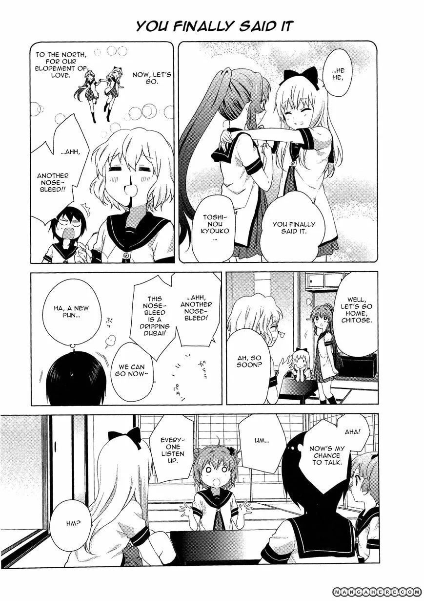 Read Yuruyuri (Colored) chapter 9 image 10 on Lezhin