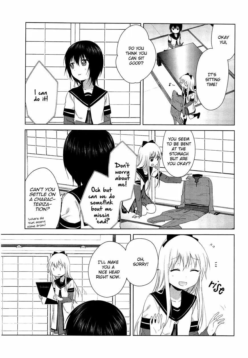 Read Yuruyuri (Colored) chapter 90 image 7 on Lezhin