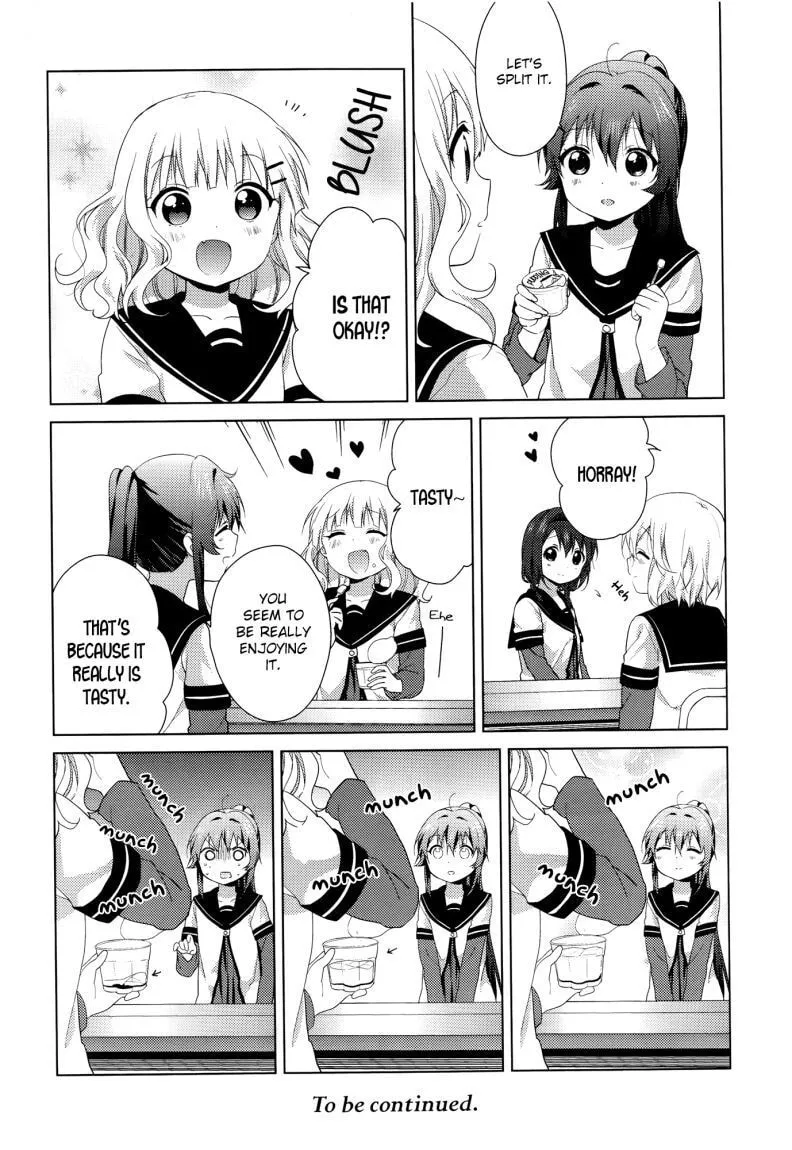 Read Yuruyuri (Colored) chapter 91 image 11 on Lezhin