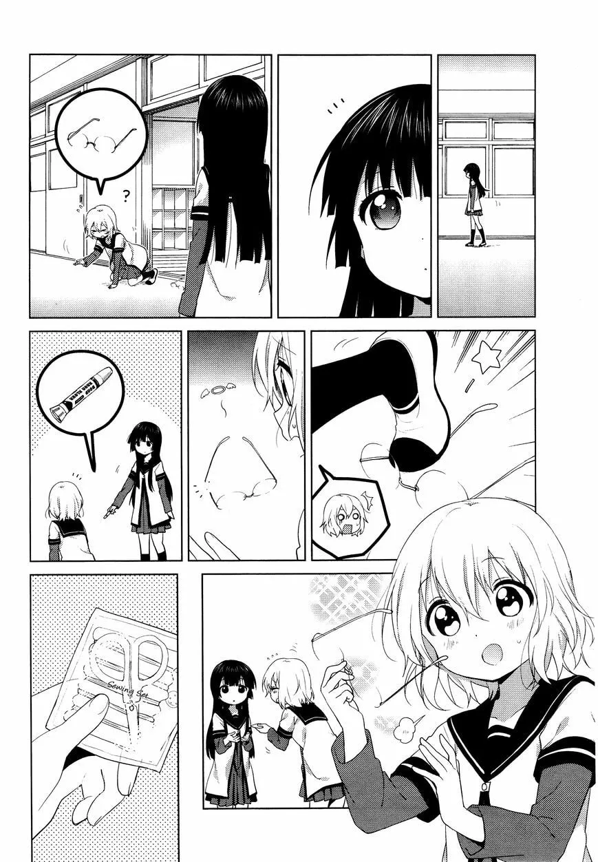 Read Yuruyuri (Colored) chapter 96 image 7 on Lezhin