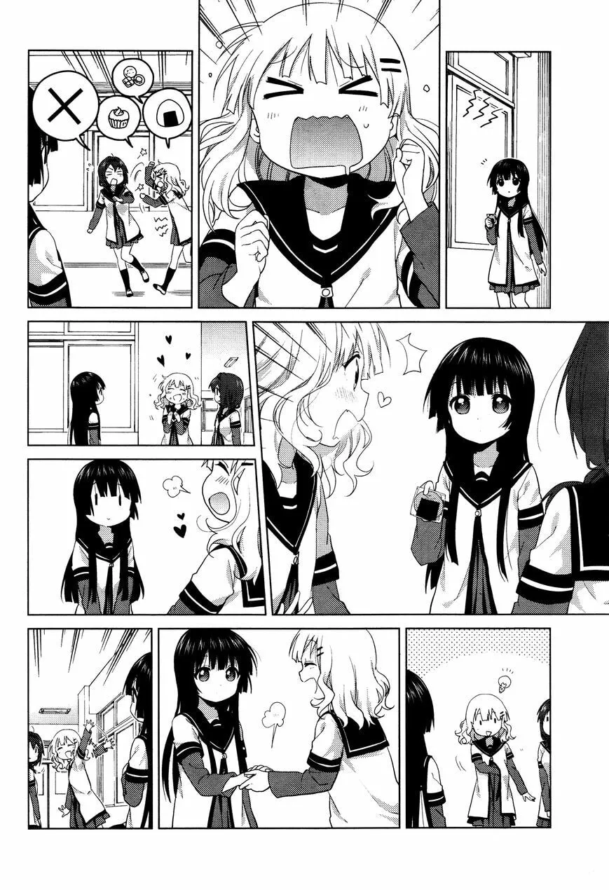 Read Yuruyuri (Colored) chapter 96 image 9 on Lezhin