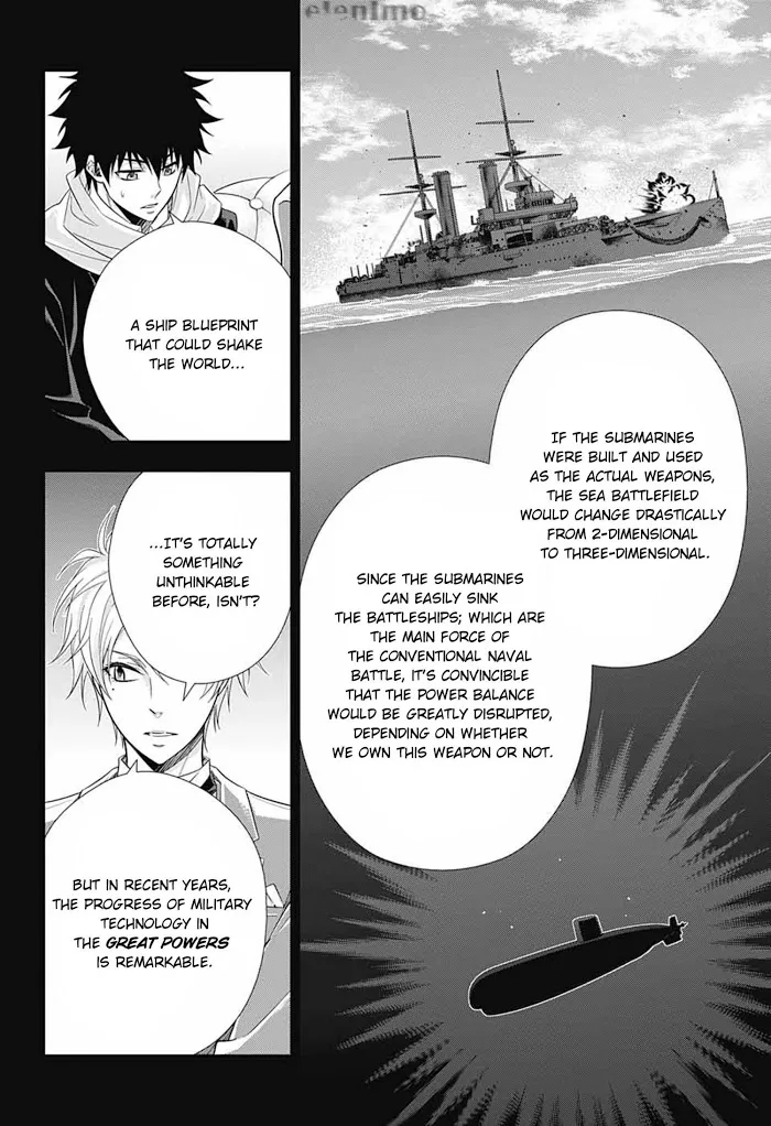 Read Yuukoku no Moriarty chapter 57 image 18 on Lezhin
