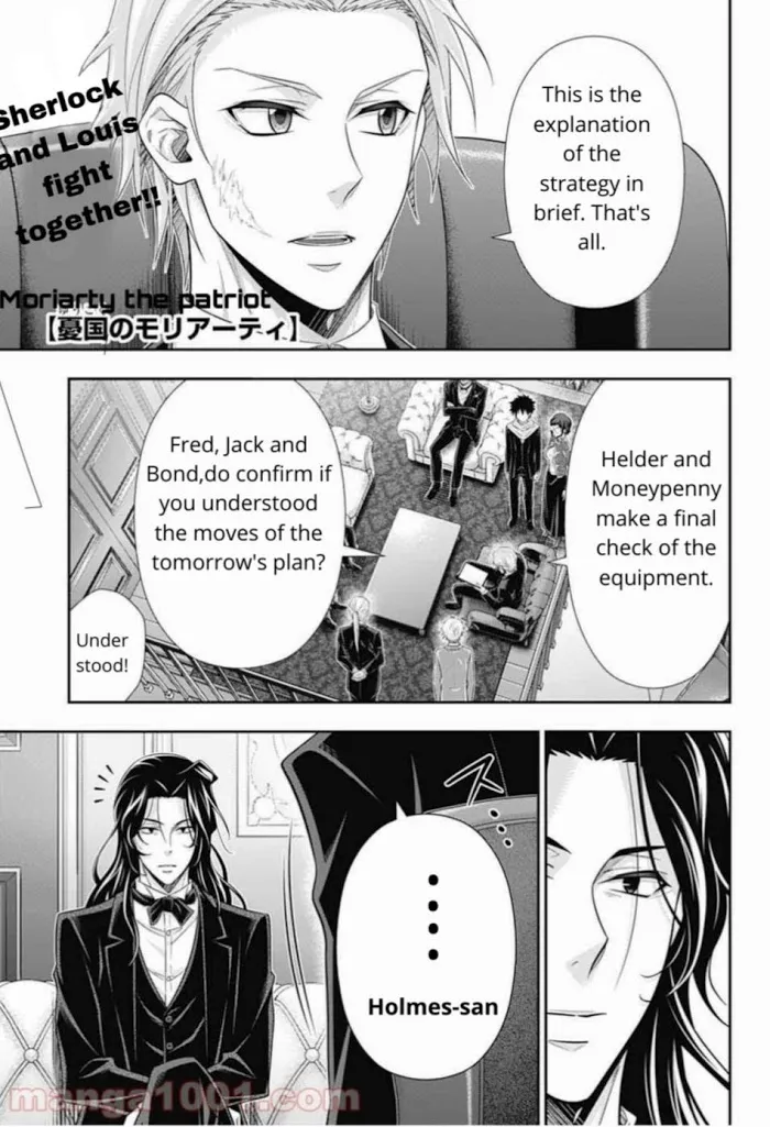 Read Yuukoku no Moriarty chapter 60 image 1 on Lezhin