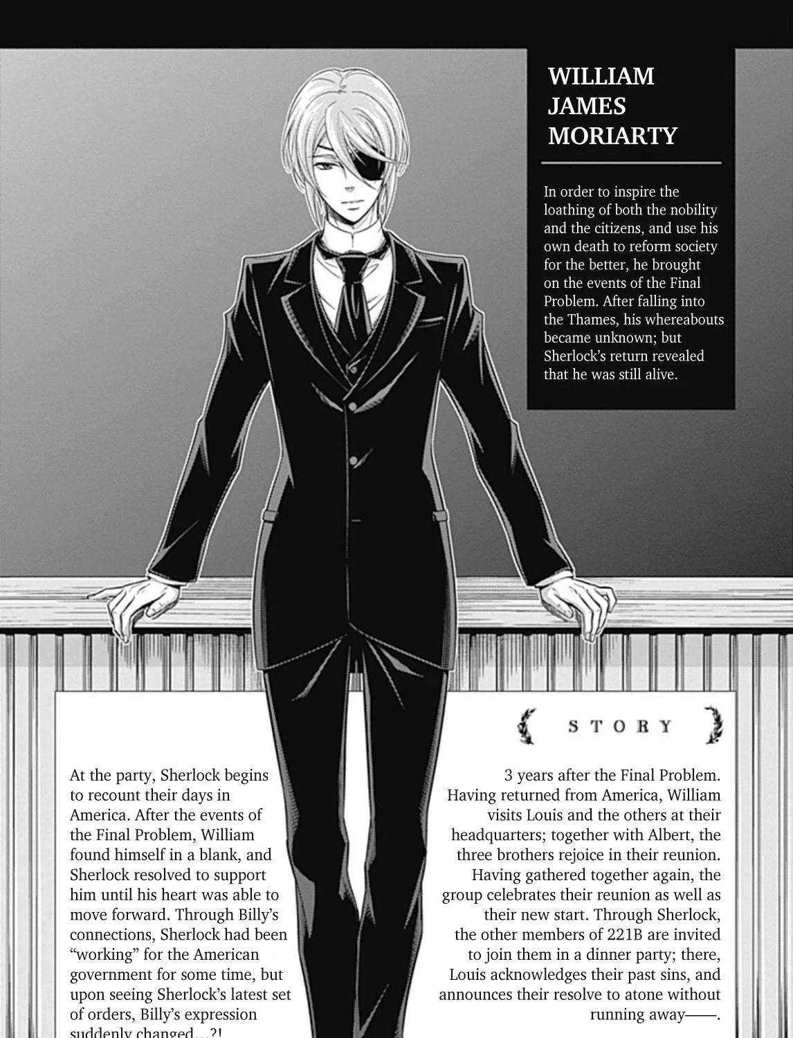 Read Yuukoku no Moriarty chapter 72.5 image 8 on Lezhin