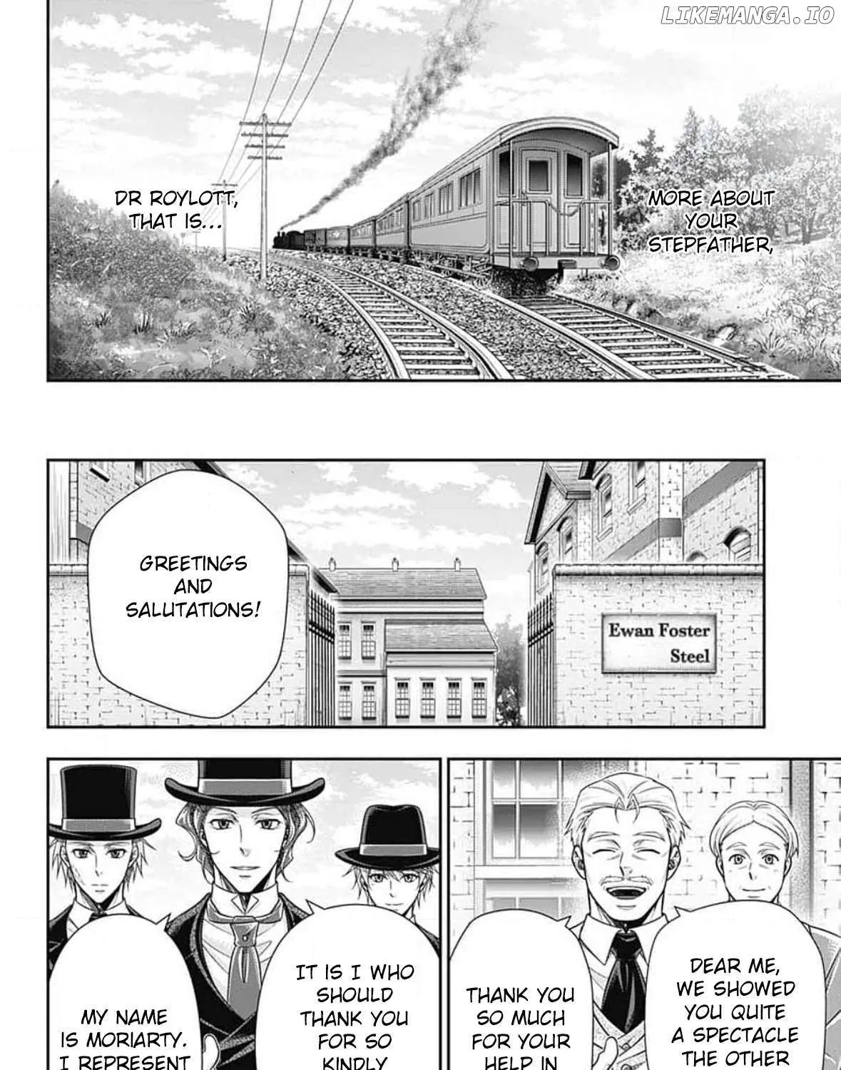 Read Yuukoku no Moriarty chapter 80 image 60 on Lezhin