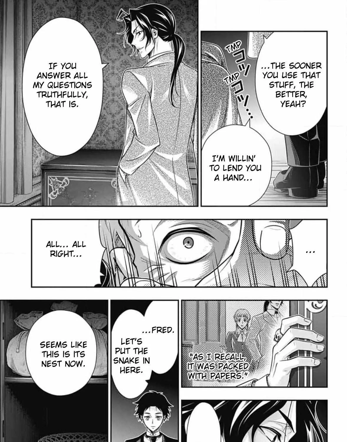 Read Yuukoku no Moriarty chapter 84 image 42 on Lezhin
