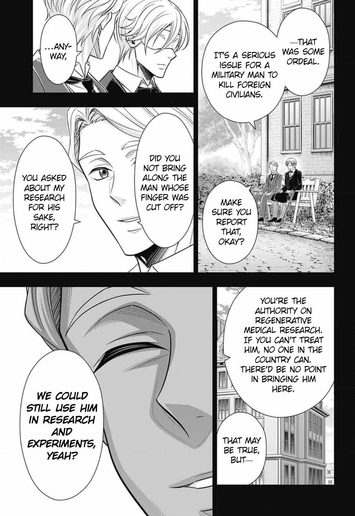 Read Yuukoku no Moriarty chapter 87 image 12 on Lezhin