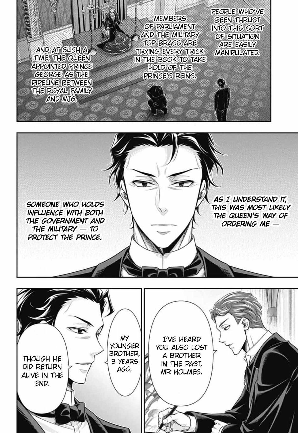 Read Yuukoku no Moriarty chapter 90 image 19 on Lezhin