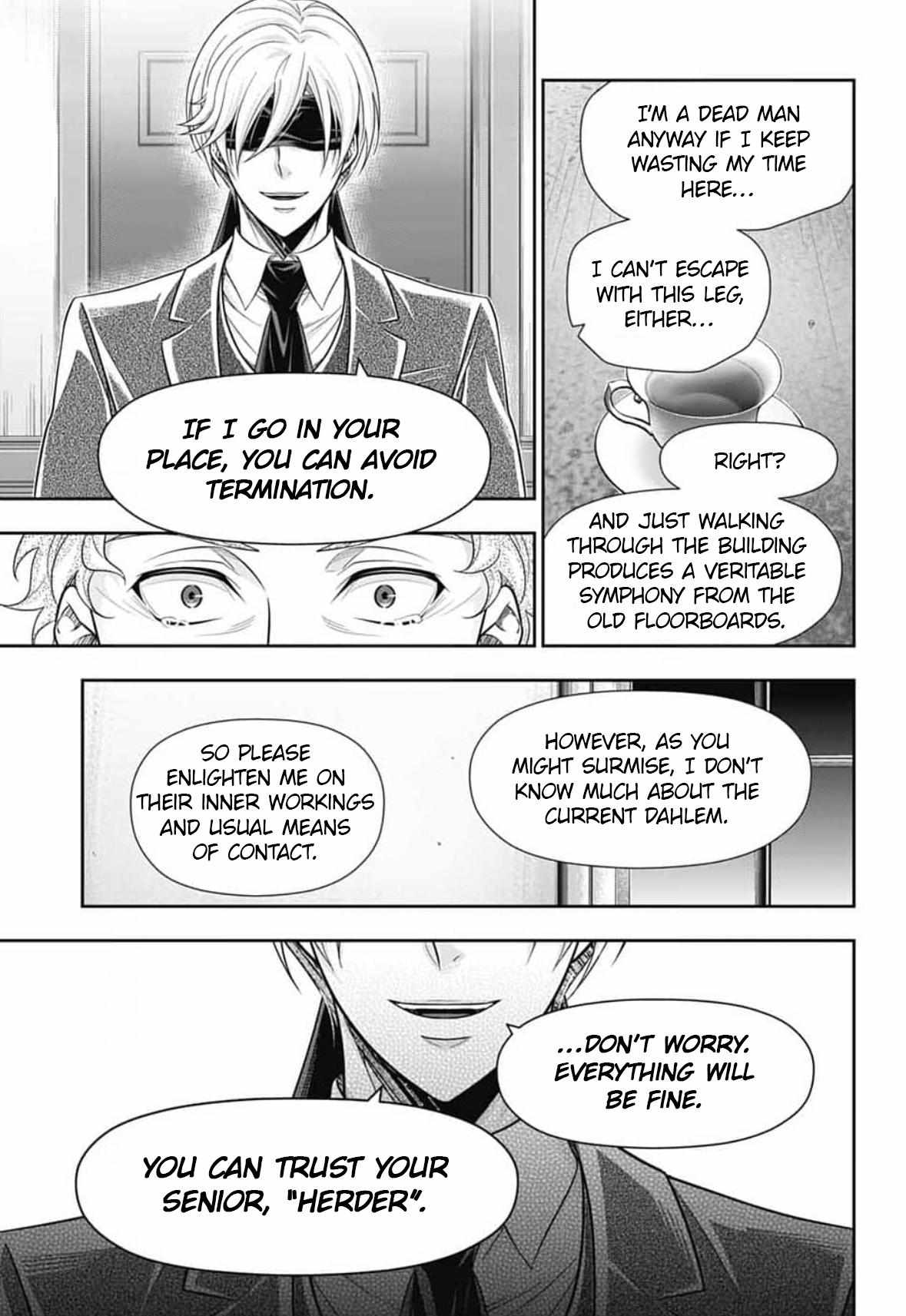Read Yuukoku no Moriarty chapter 91 image 12 on Lezhin