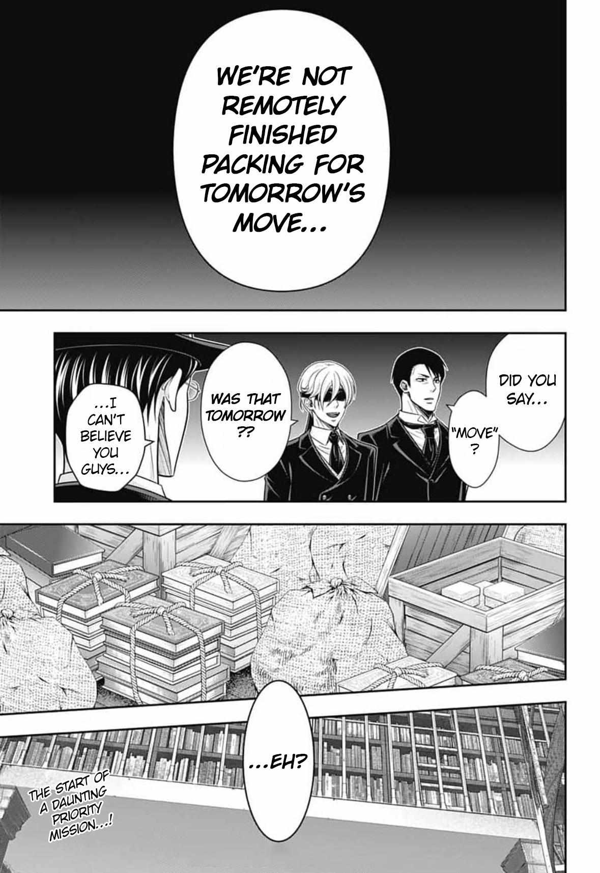 Read Yuukoku no Moriarty chapter 91 image 36 on Lezhin