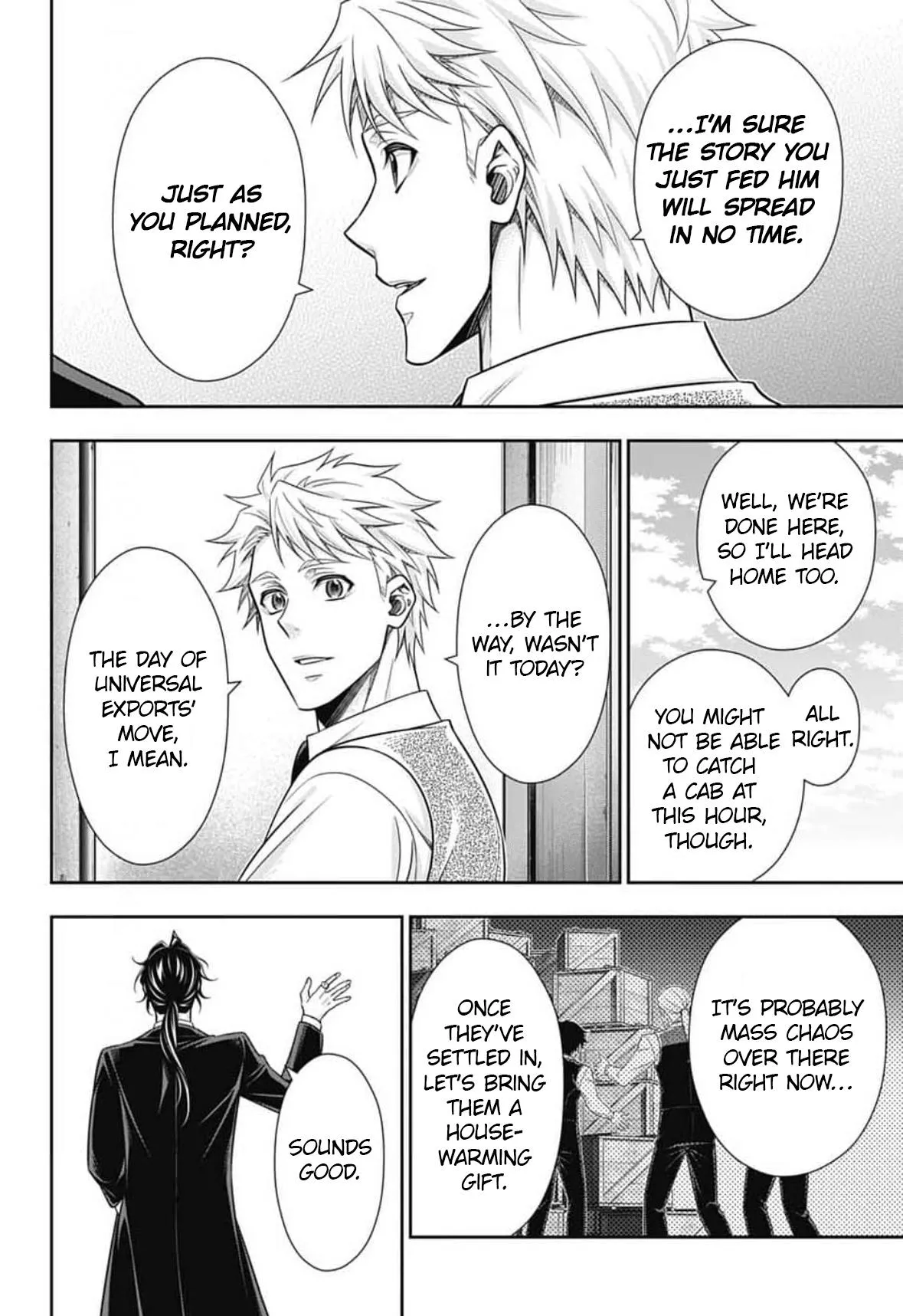 Read Yuukoku no Moriarty chapter 93 image 12 on Lezhin