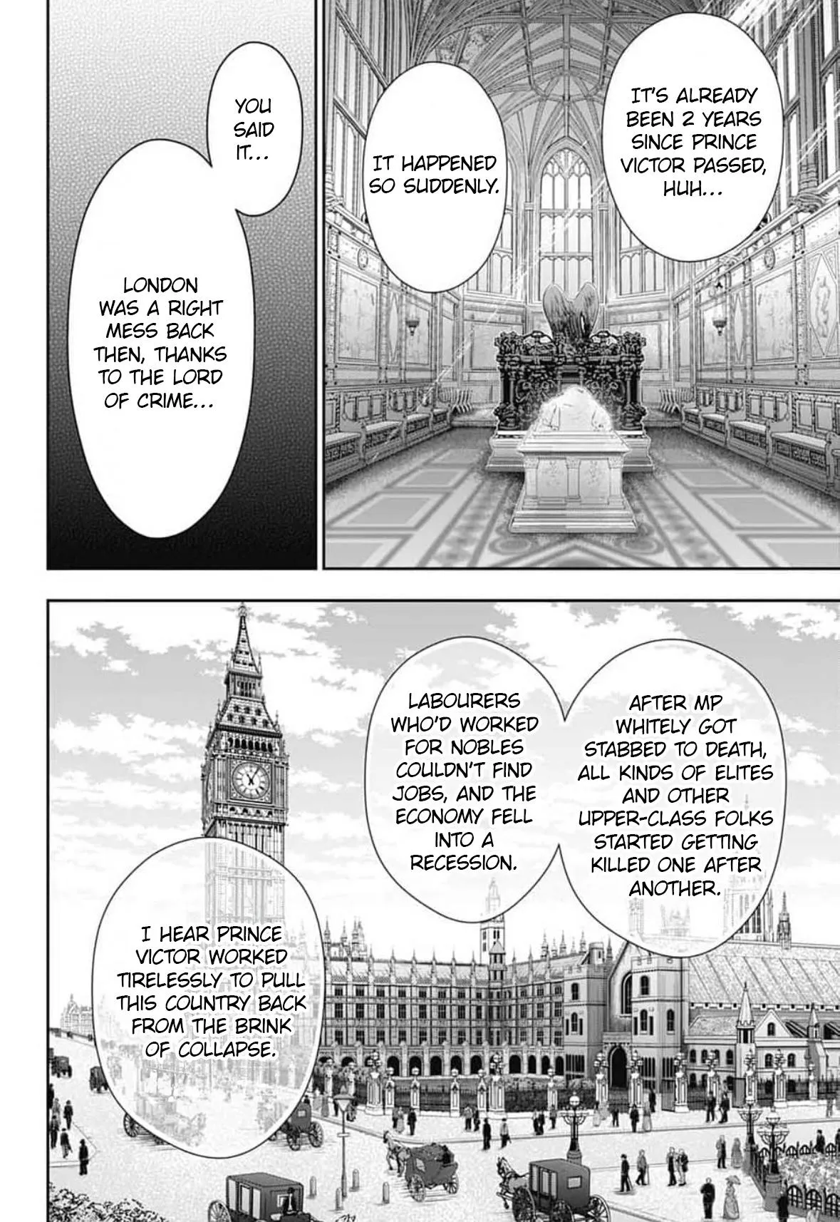 Read Yuukoku no Moriarty chapter 93 image 14 on Lezhin