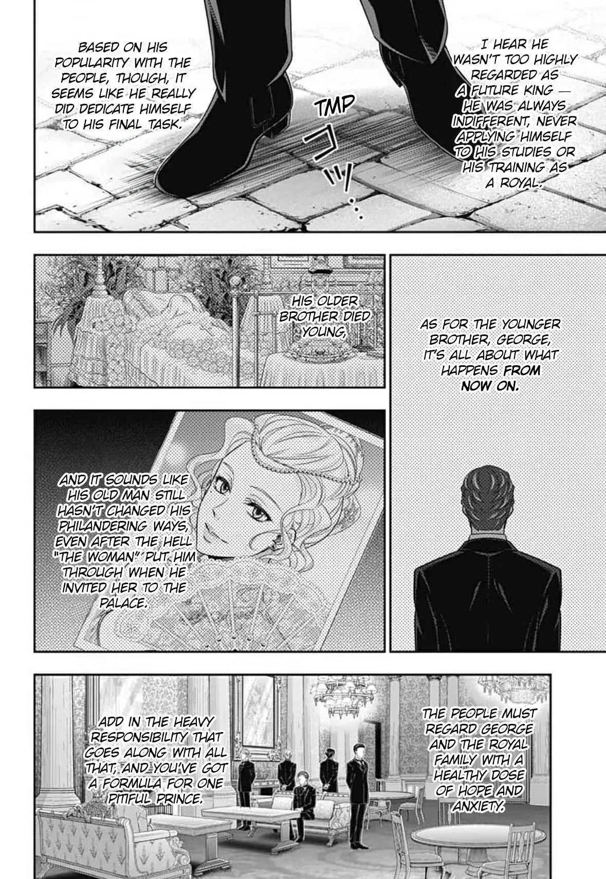 Read Yuukoku no Moriarty chapter 93 image 18 on Lezhin