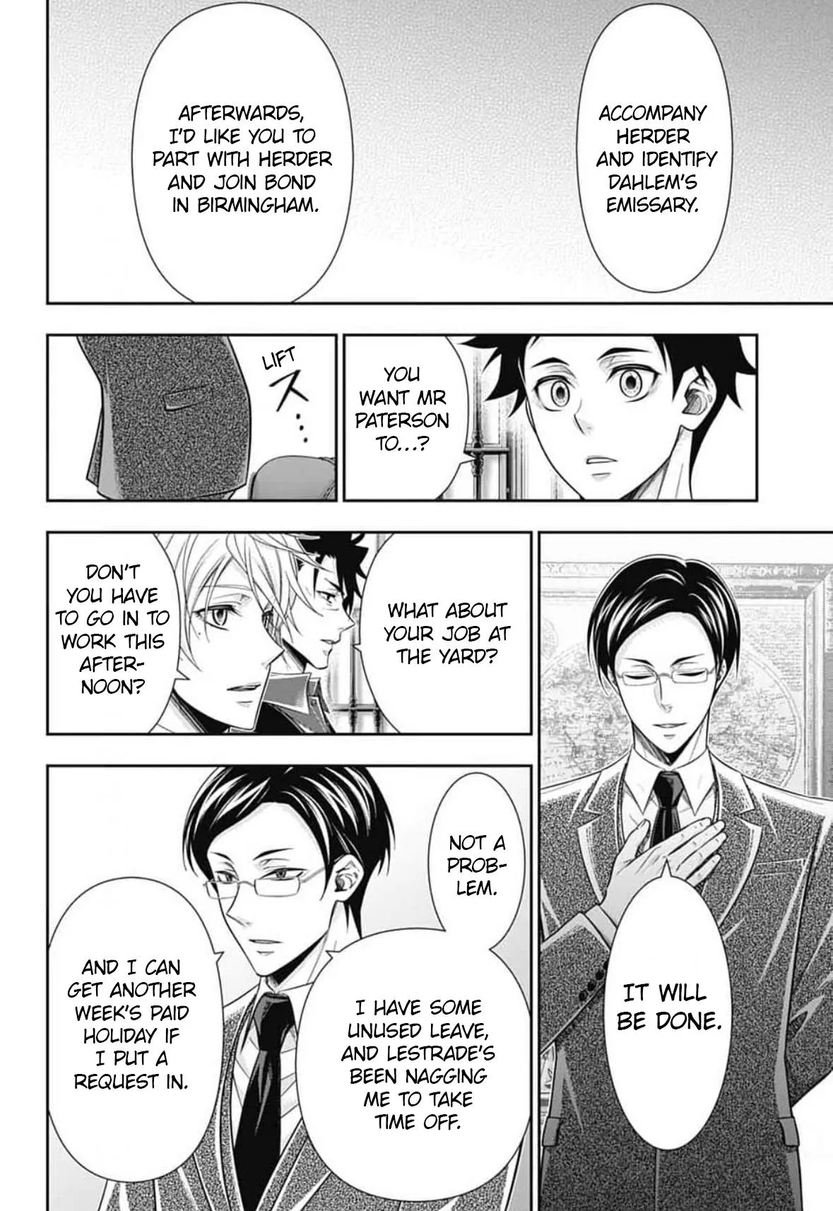 Read Yuukoku no Moriarty chapter 93 image 30 on Lezhin