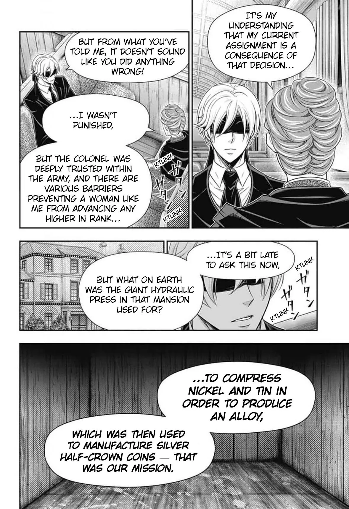Read Yuukoku no Moriarty chapter 94 image 14 on Lezhin
