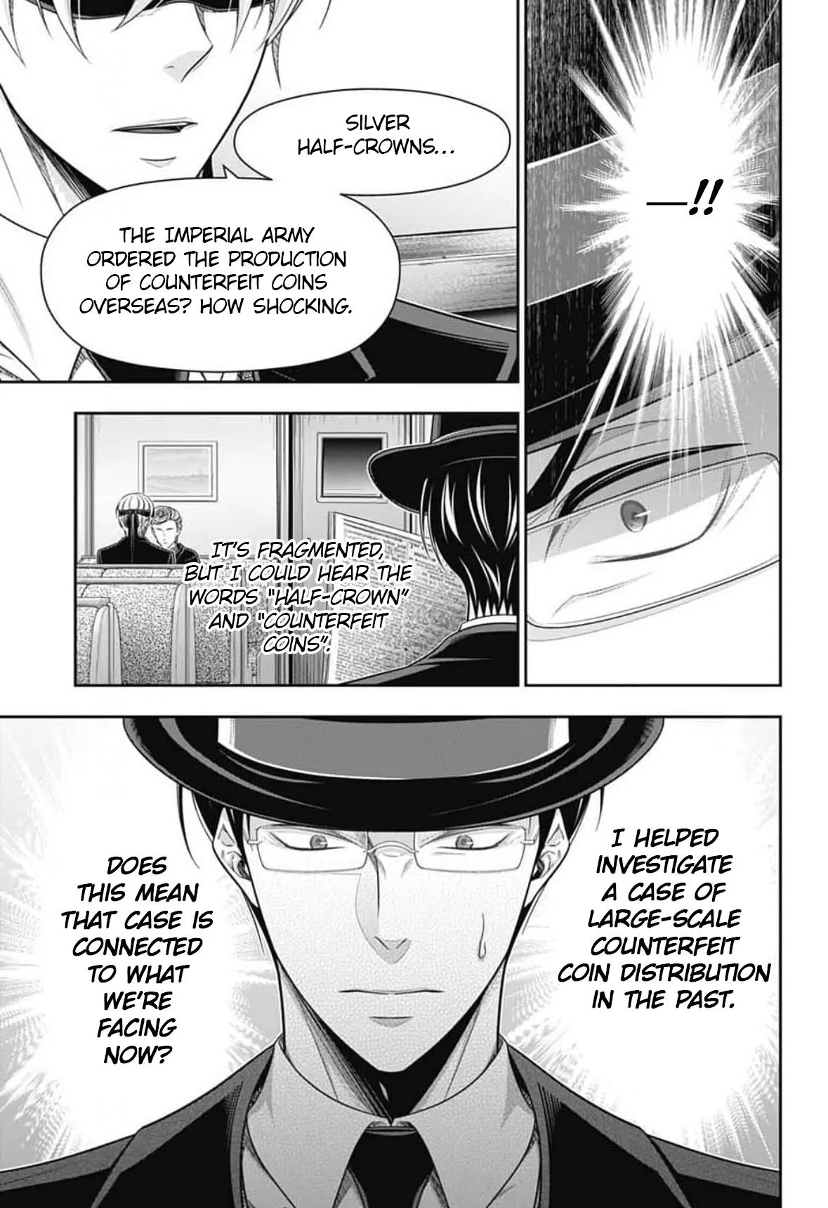 Read Yuukoku no Moriarty chapter 94 image 15 on Lezhin