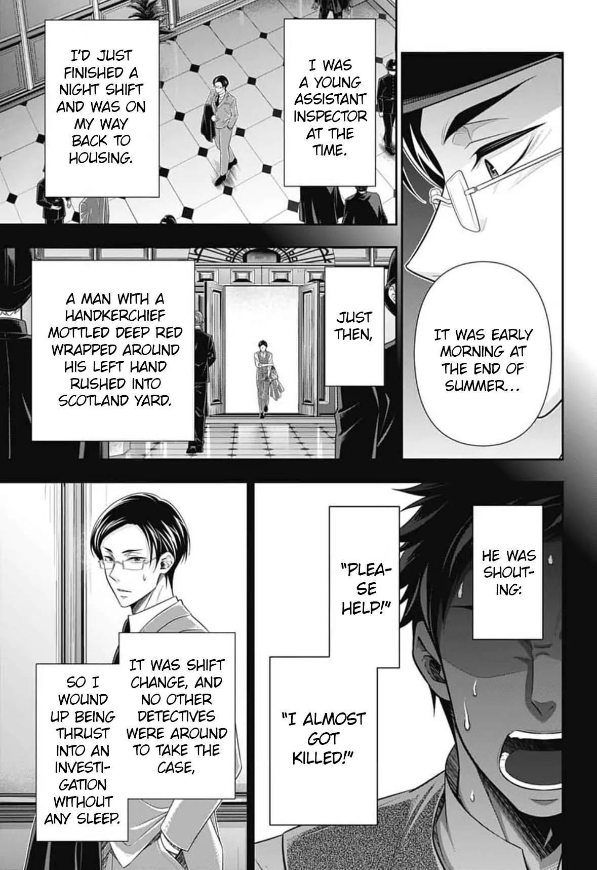 Read Yuukoku no Moriarty chapter 94 image 27 on Lezhin