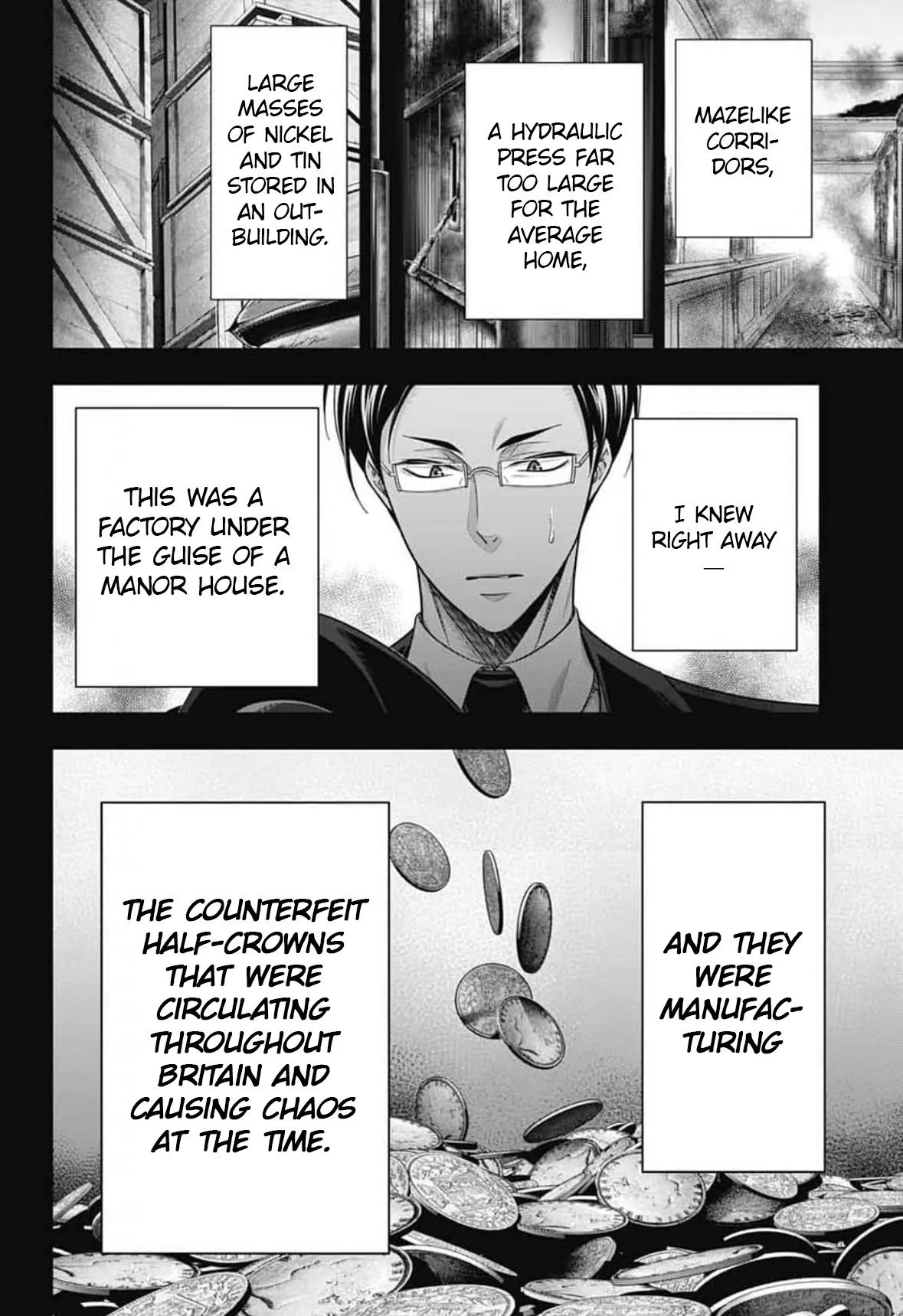 Read Yuukoku no Moriarty chapter 94 image 30 on Lezhin