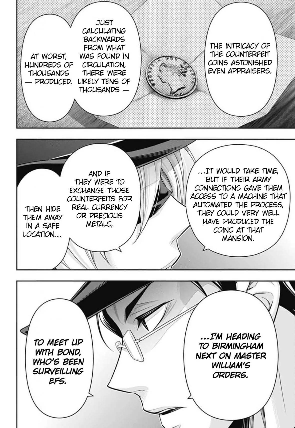 Read Yuukoku no Moriarty chapter 94 image 34 on Lezhin