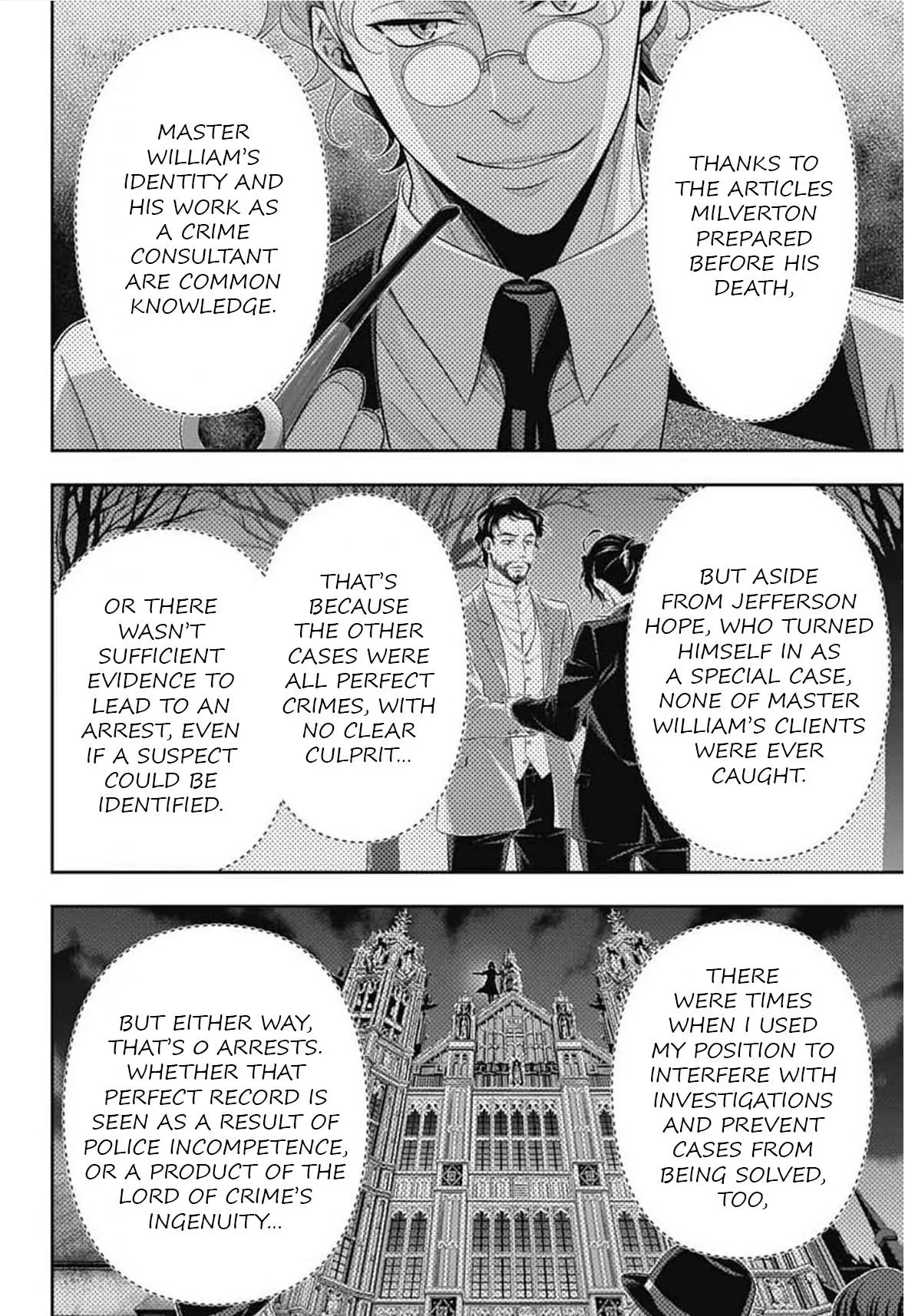 Read Yuukoku no Moriarty chapter 95 image 14 on Lezhin