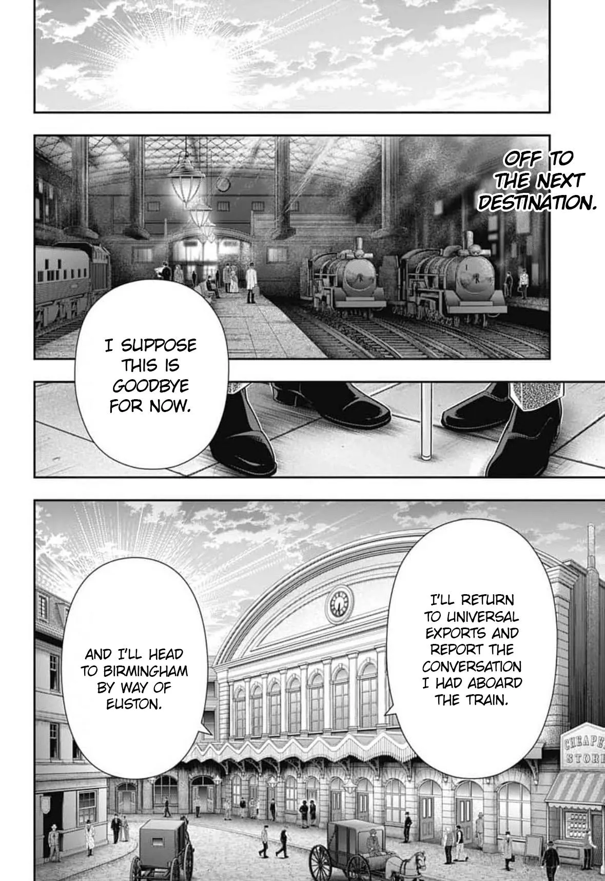 Read Yuukoku no Moriarty chapter 95 image 2 on Lezhin