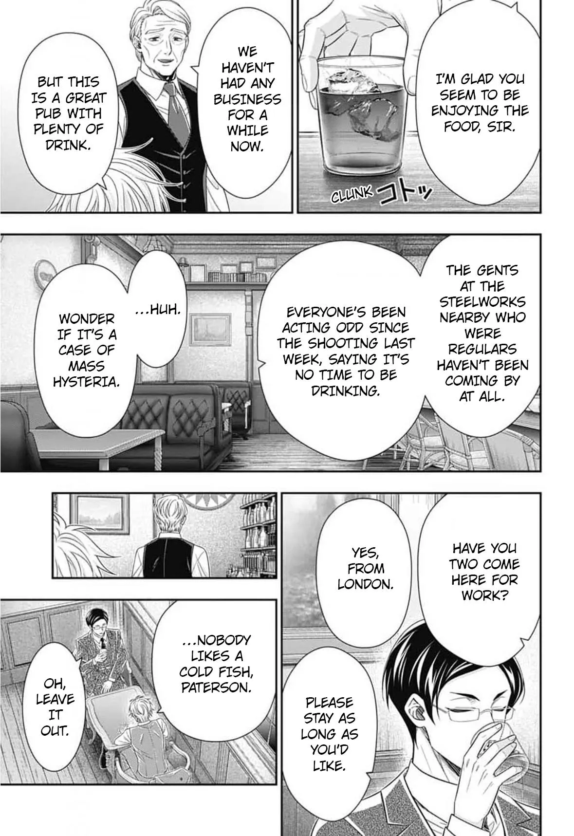 Read Yuukoku no Moriarty chapter 95 image 25 on Lezhin