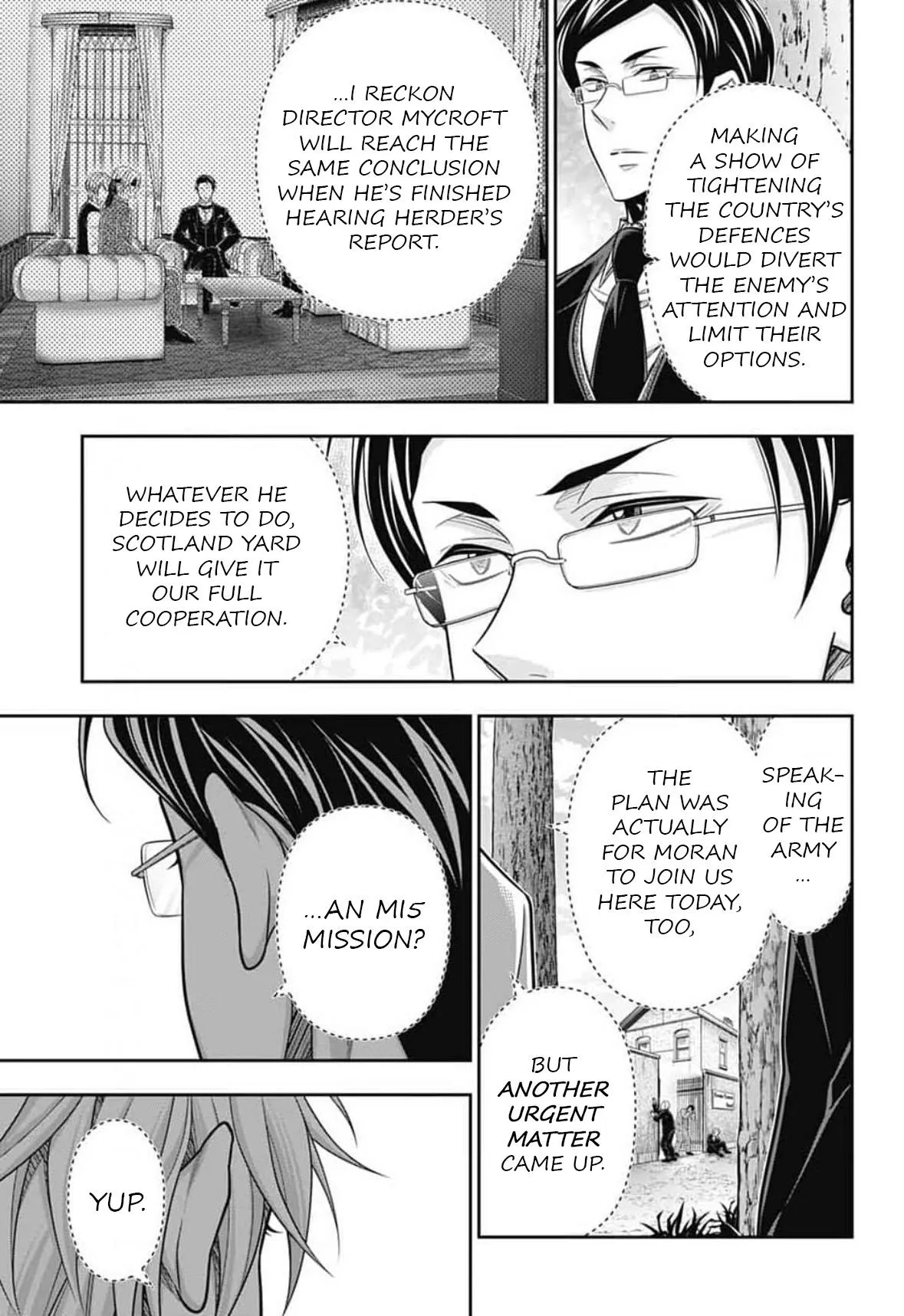 Read Yuukoku no Moriarty chapter 95 image 7 on Lezhin