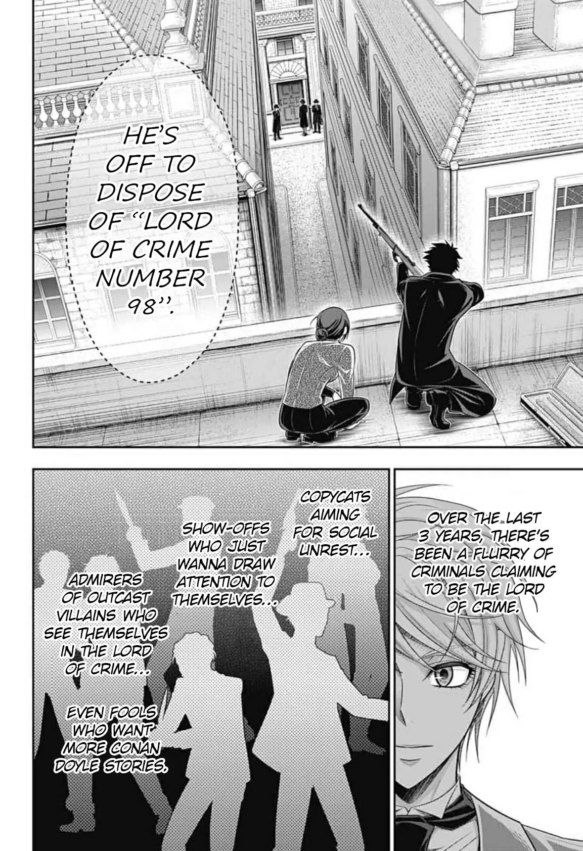 Read Yuukoku no Moriarty chapter 95 image 8 on Lezhin